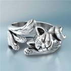 Adjustable size cat ring